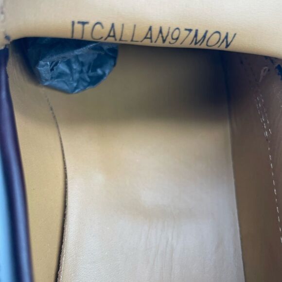 Men’s Burberry classic check penny loafers size 42 made in Italy - Picture 7 of 8